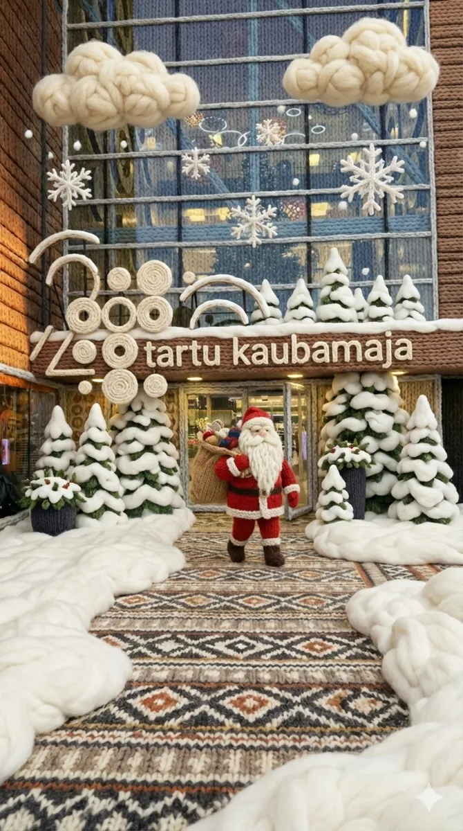 Tartu Christmas display