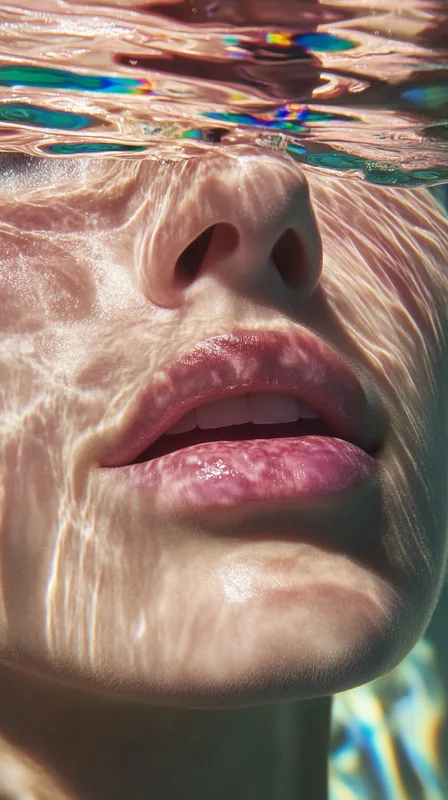 Underwater face